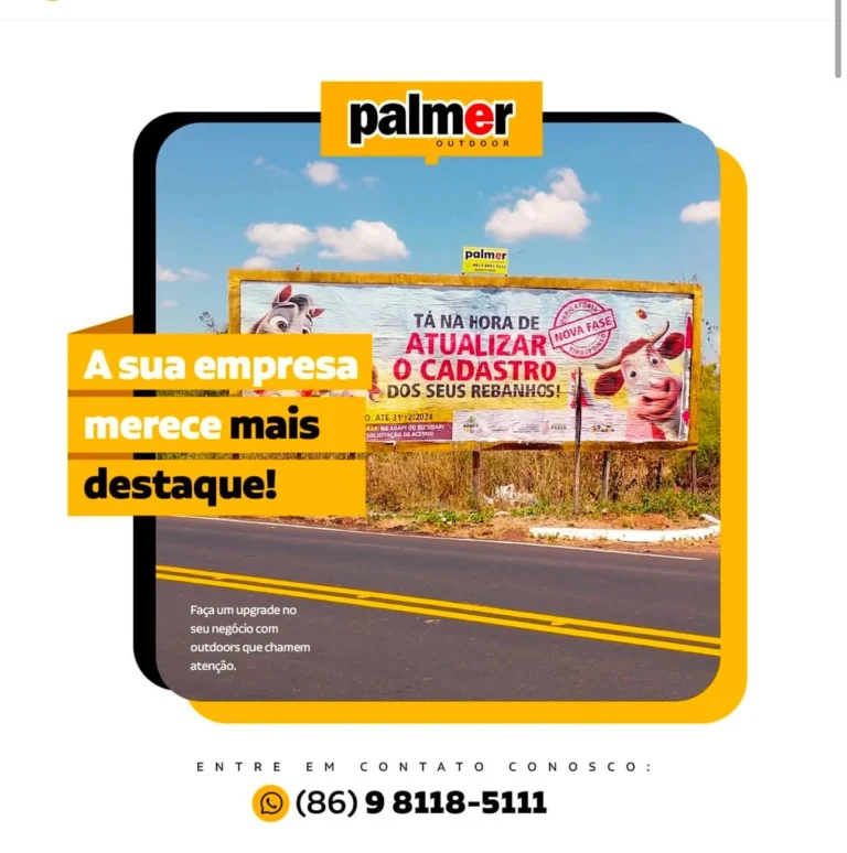 A sua empresa merece mais destaque Palmer Outdoor